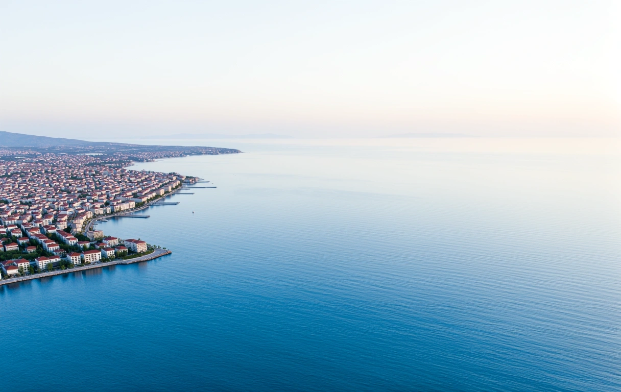 Ege Bölgesi kıyı şeridi panoraması