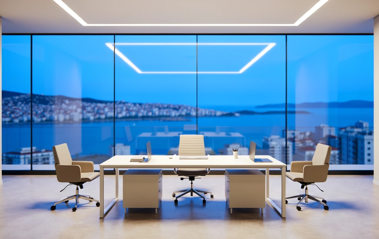 Aegean Strategic Pulse Office Environment